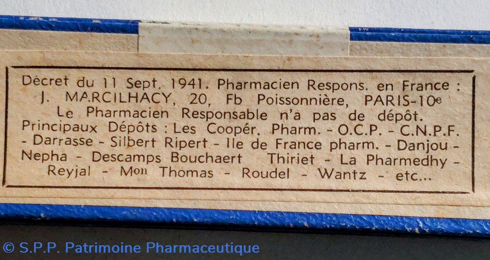 science pharmacie homatropine ephedrine tube dulcis