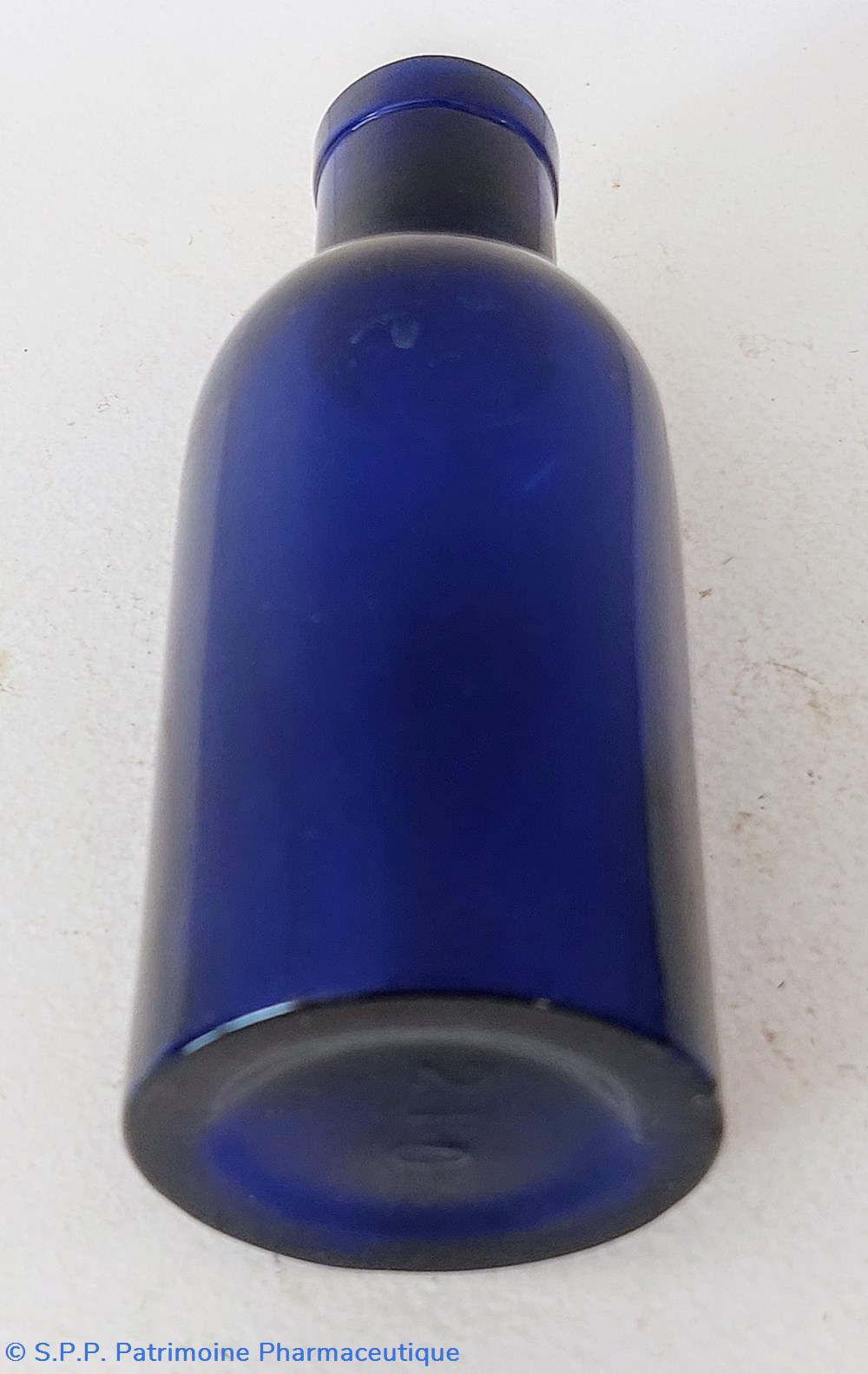 science pharmacie bleu petite bouteille bleue h 15 cm