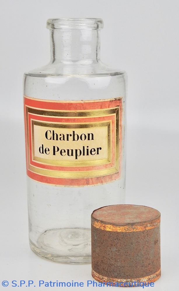 Flacon en verre Herboristerie moyen modèle Pharmacie RAVASSE 3 science flacon en verre herboristerie moyen modele pharmacie ravasse