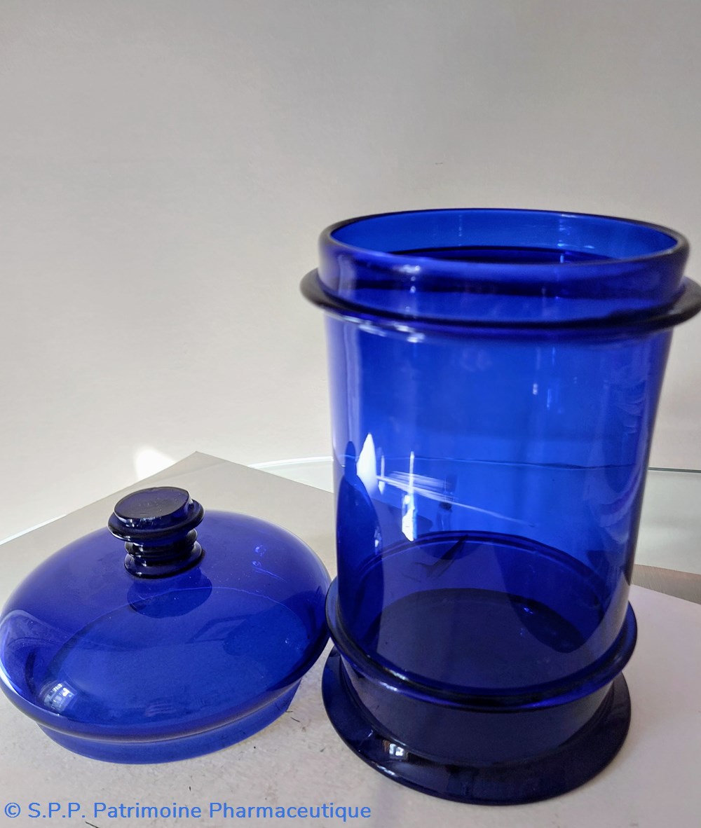 Bleu / Pot de Pharmacie en verre bleu cobalt 25 cm 6 science bleu pot de pharmacie en verre bleu cobalt 25 cm