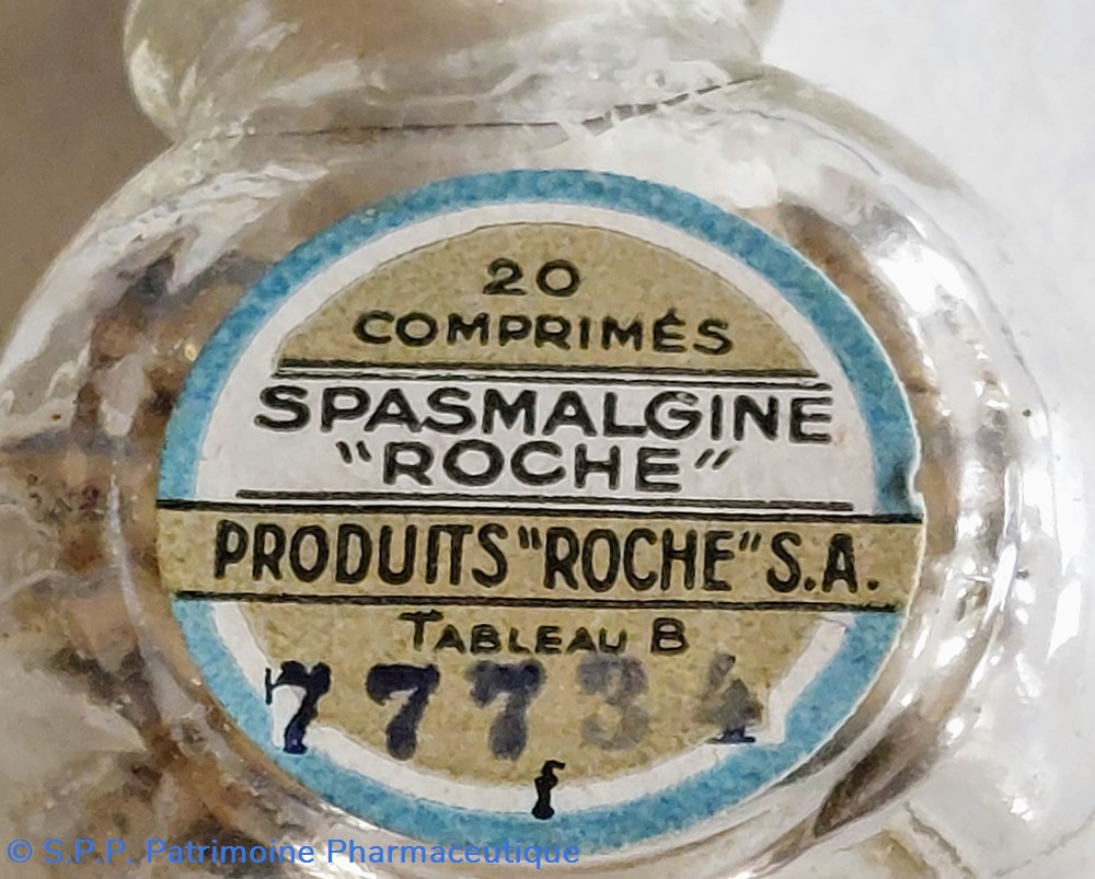 SPASMALGINE - ROCHE 20 Comprimés 3 science pharmacie spasmalgine roche 20 comprimes