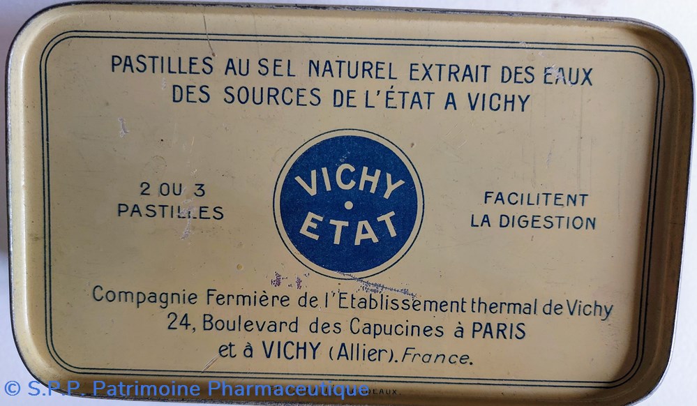 science pastilles vichy etat