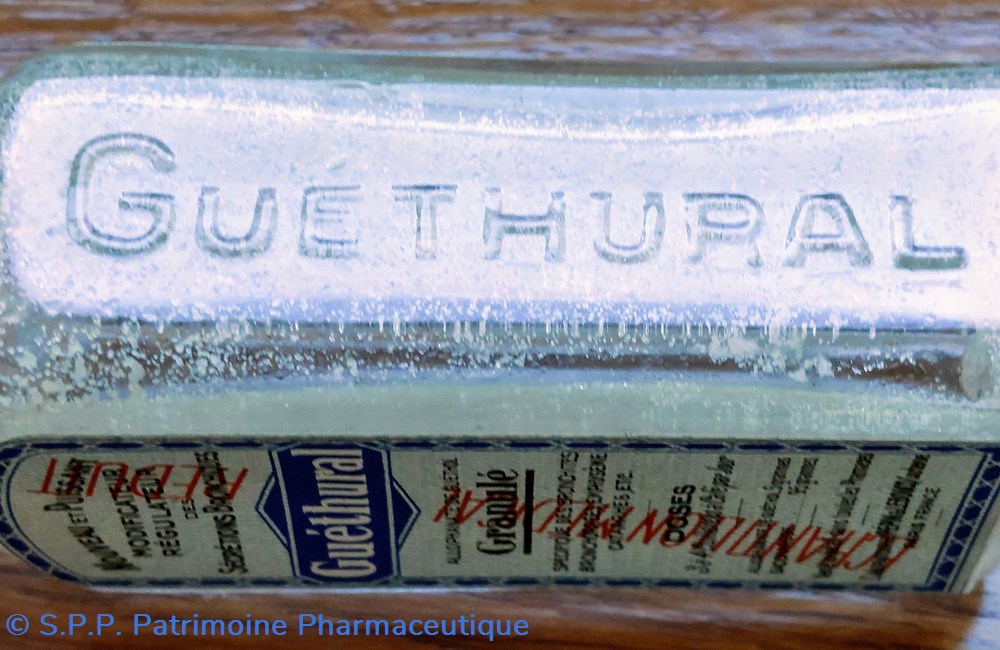 GUÉTHURAL / Granulés sécrétions bronchiques 5 science pharmacie guethural granules secretions bronchiques