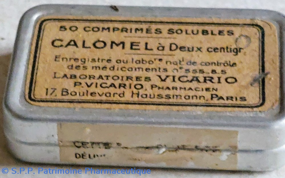 science pharmacie calomel 50 comprimes p vicario