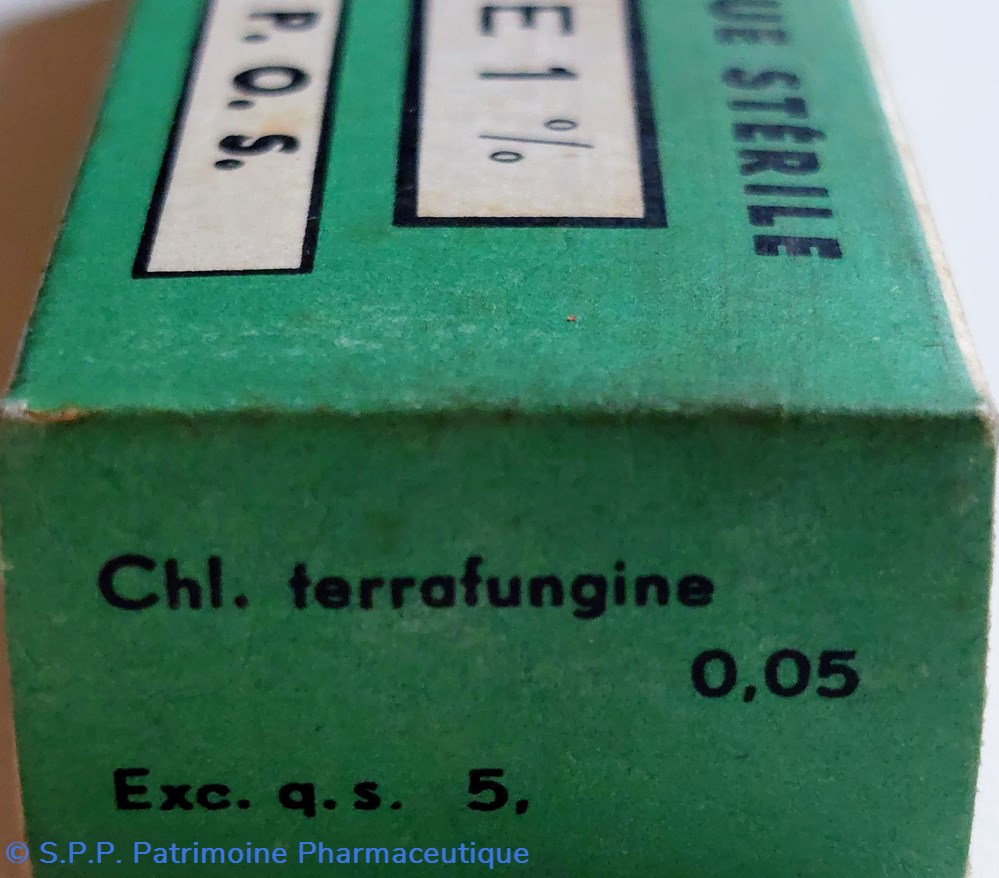 TERRAFUNGINE 1% Pommade Ophtalmologique P. O. S. 4 science pharmacie terrafungine 1 pommade ophtalmologique p o s