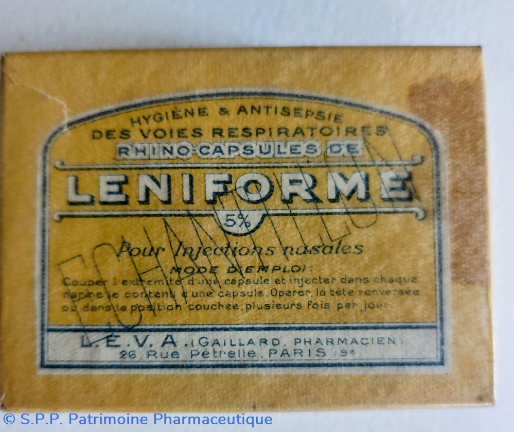 LENIFORME ( capsules) injections nasales science leniforme capsules injections nasales