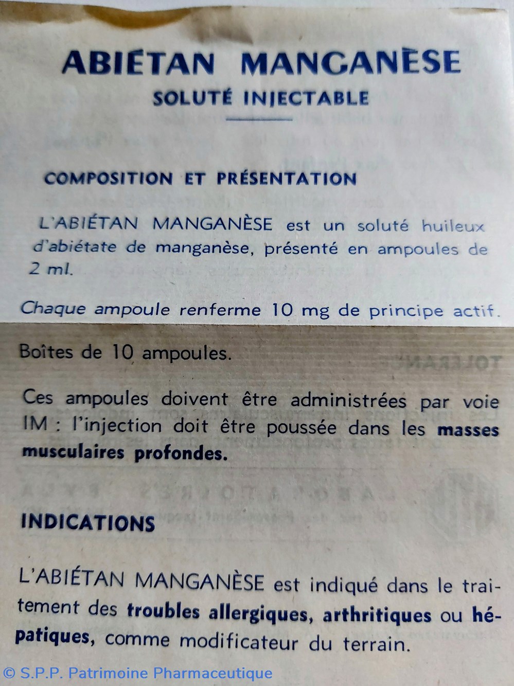 ABIÉTAN- MANGANÈSE 10 Ampoules BYLA 6 science pharmacie abietan manganese 10 ampoules byla