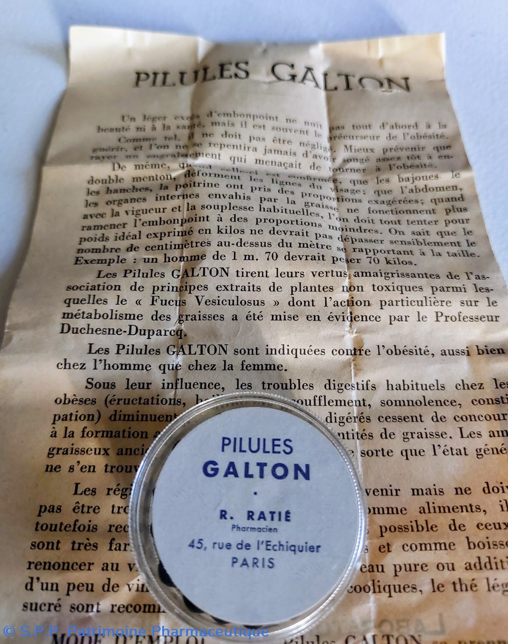 GALTON ( pilules) 5 science galton pilules