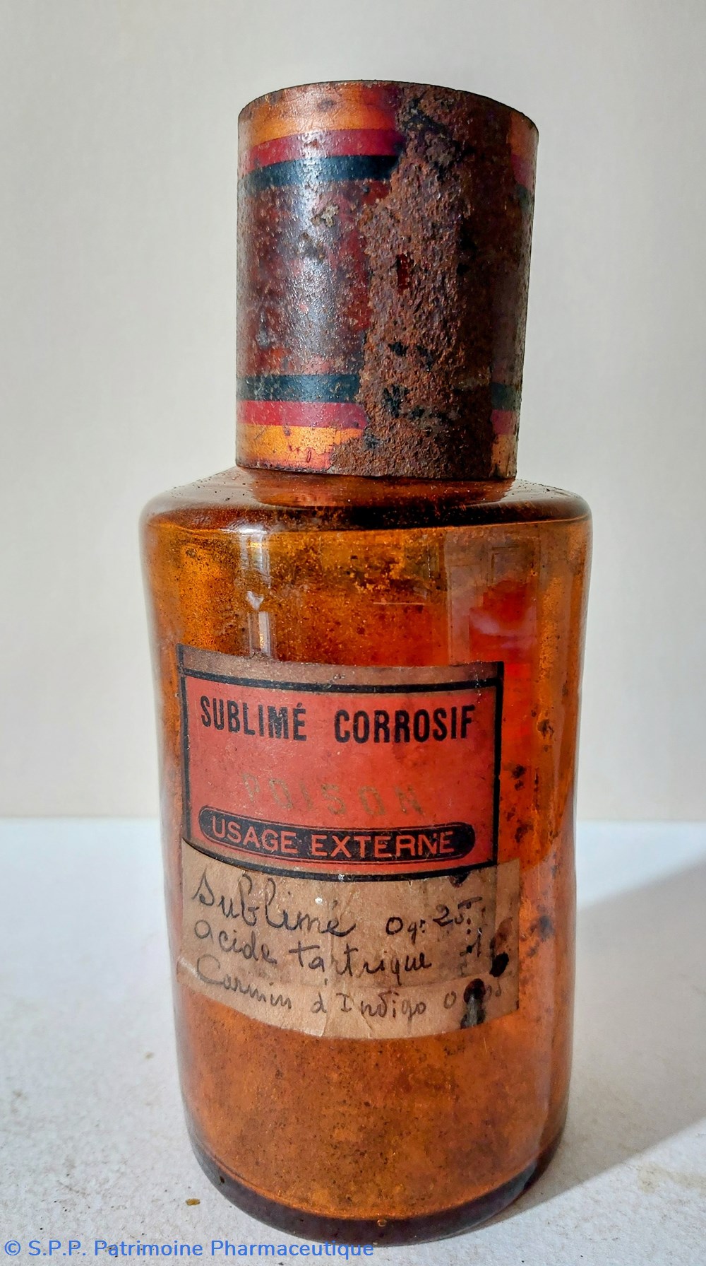 SUBLIMATUM ACID: TARTRIC: 3 science pharmacie sublimatum acid tartric