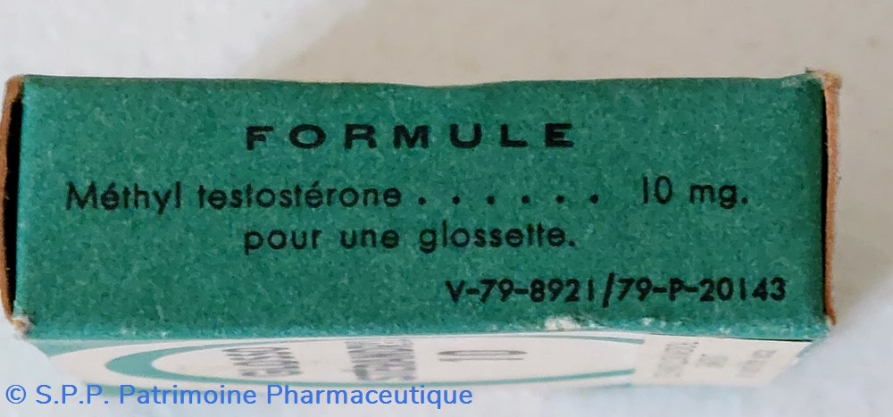 GLOSSO - STÉRANDRYL " 20 Glossettes 10" 4 science pharmacie glosso sterandryl 20 glossettes 10