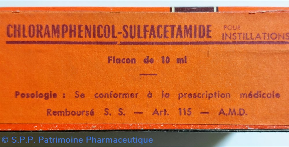 CHLORAMPHÉNICOL SULFACETAMIDE 10 ml - CHIBRET 4 science pharmacie chloramphenicol sulfacetamide 10 ml chibret