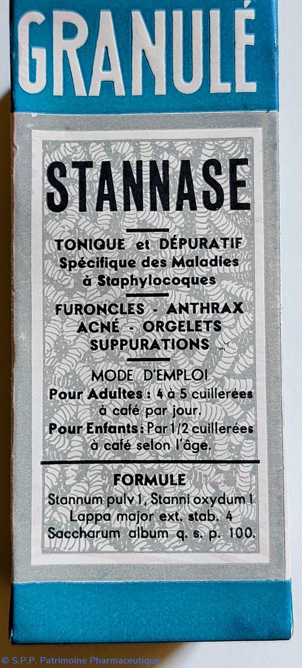 science pharmacie stannase granule tonique et depuratif