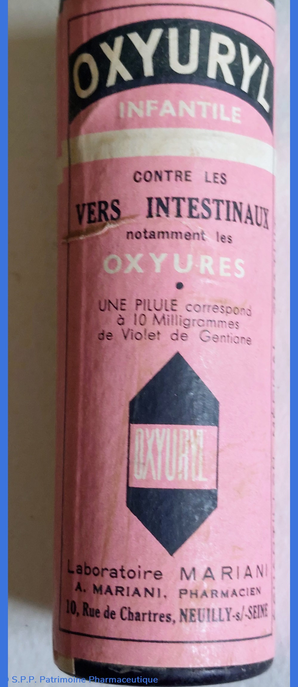 science oxyuryl infantile pilules
