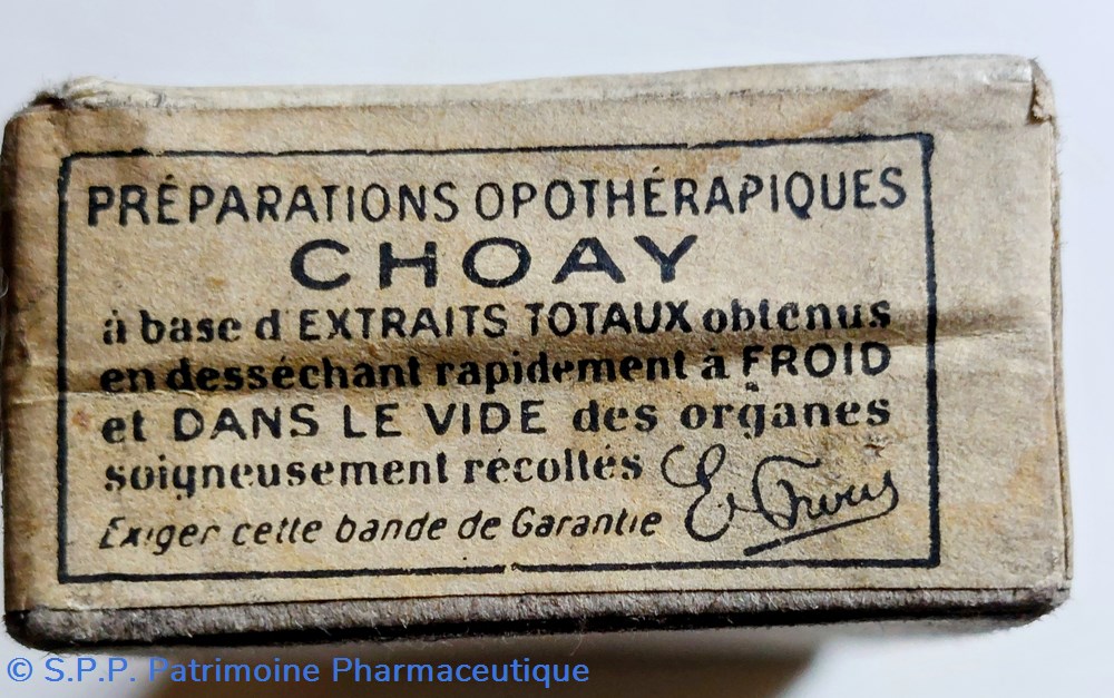 science pharmacie thyro hypophyso orchitique choay