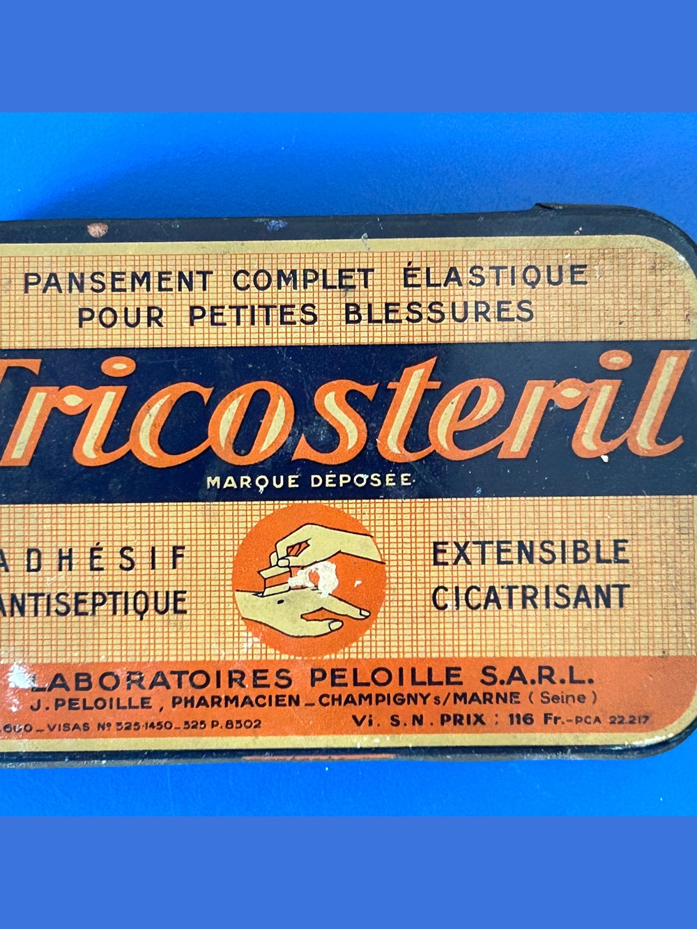 science pharmacie tricosteril pansement
