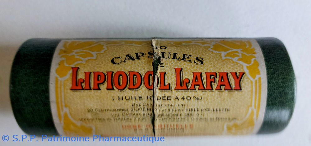 LIPIODOL LAFAY 50 Capsules d'huile iodée science lipiodol lafay 50 capsules huile iodee