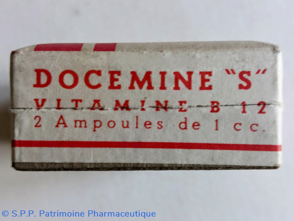 DOCEMINE "S" Vitamine B12 / 2 Ampoules 4 science pharmacie docemine s vitamine b12 2 ampoules