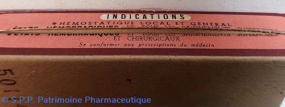 THROMBASE ROUSSEL Ampoules 7 science pharmacie thrombase roussel ampoules