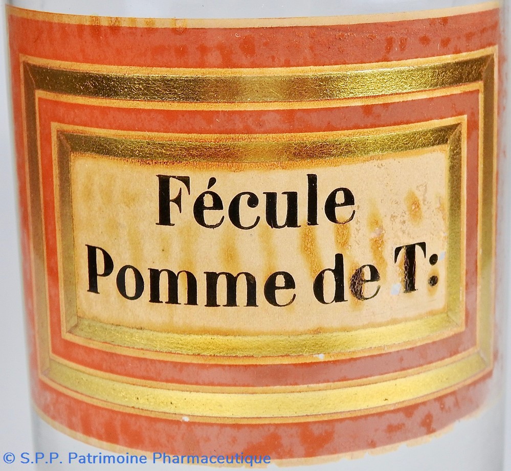 Flacon en verre Herboristerie moyen modèle Pharmacie RAVASSE 2 science flacon en verre herboristerie moyen modele pharmacie ravasse