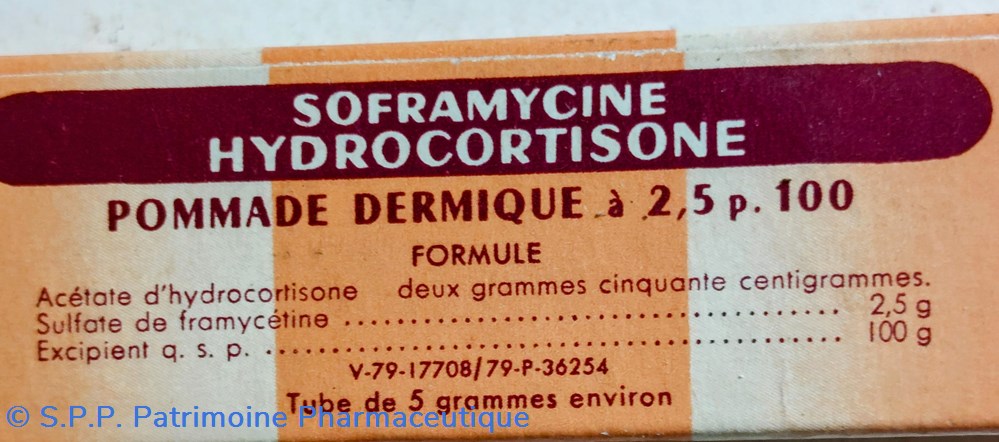 science pharmacie soframycine hydrocortisone pommade