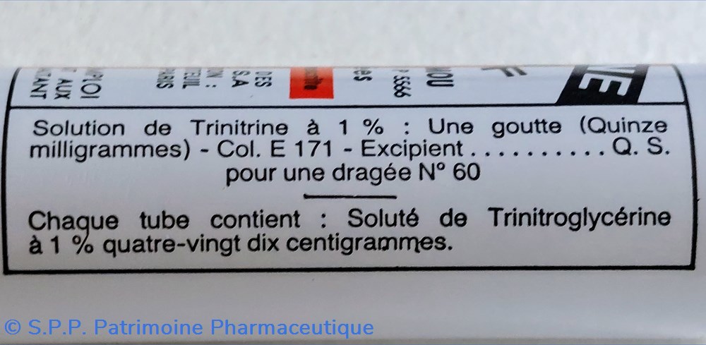 TRINITRINE SIMPLE LALEUF 60 Dragées 6 science trinitrine simple laleuf 60 dragees