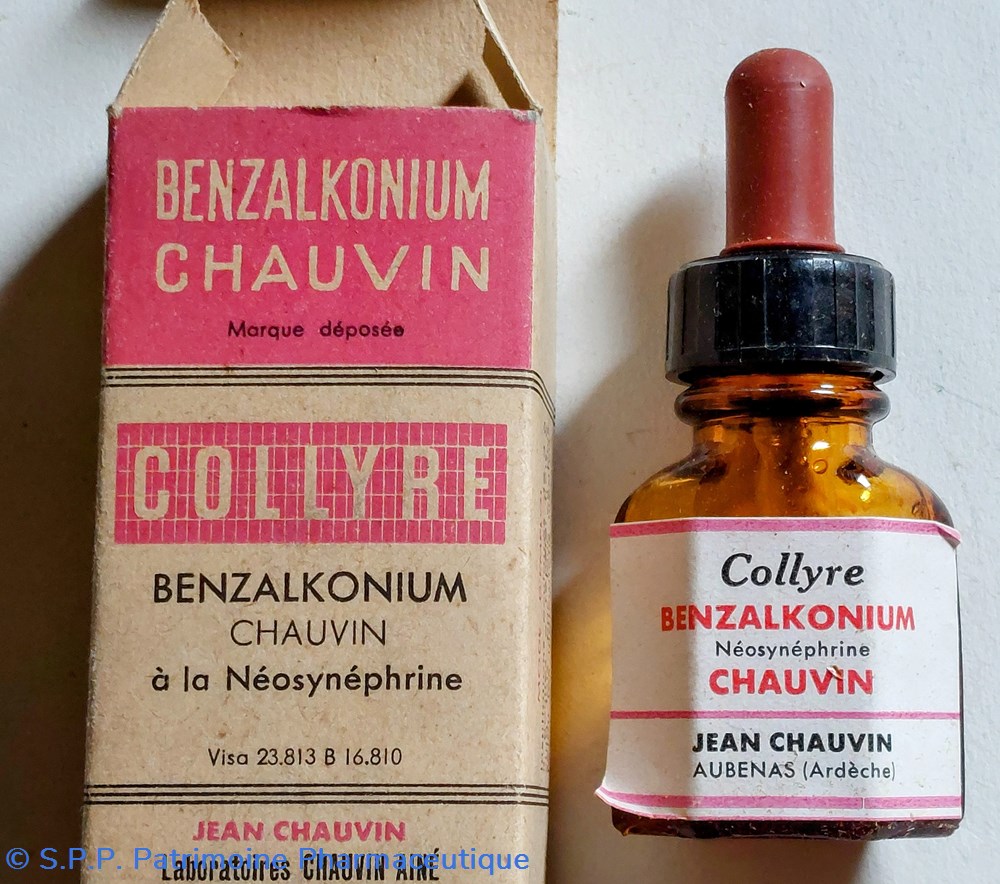 science pharmacie benzalkonium collyre chauvin