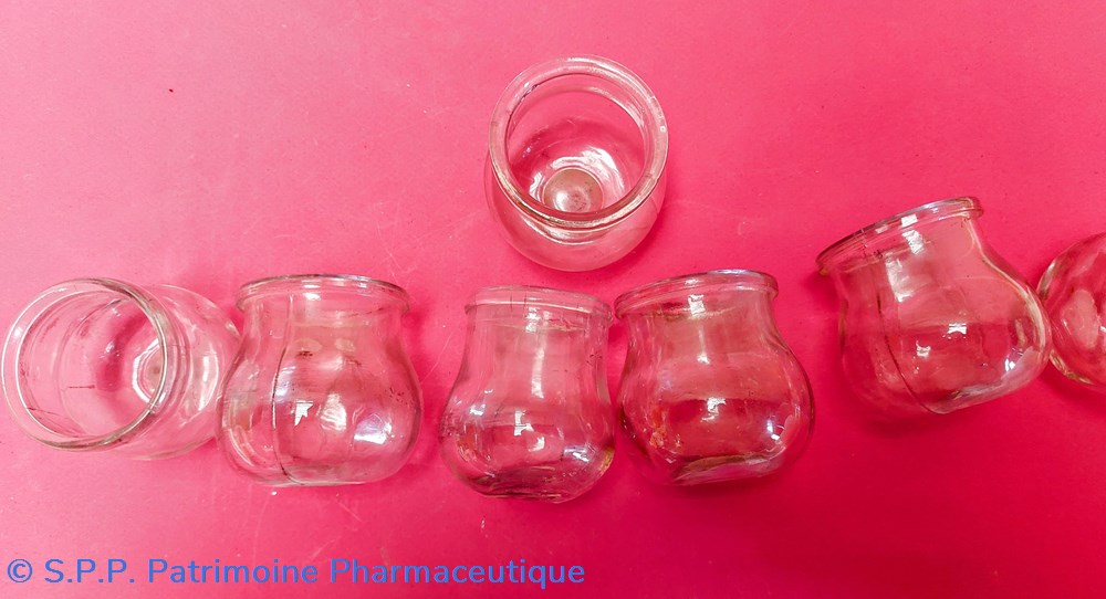 Ventouses en verre / lot de 7 6 science pharmacie ventouses en verre lot de 7