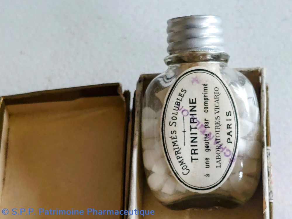 TRINITRINE Comprimés solubles VICARIO 3 science pharmacie trinitrine comprimes solubles vicario