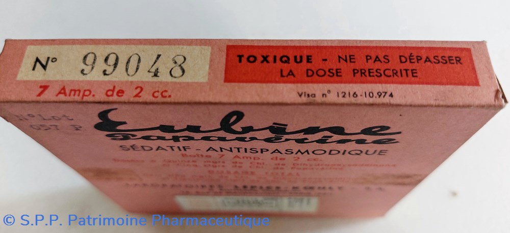 science pharmacie eubine papaverine 7 ampoules