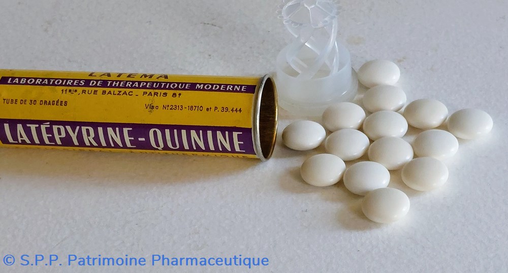 LATÉPYRINE- QUININE 30 Dragées 5 science latepyrine quinine 30 dragees