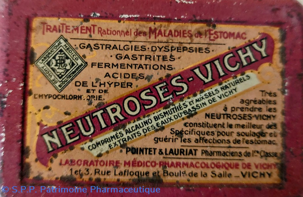 science pharmacie neutroses vichy comprimes