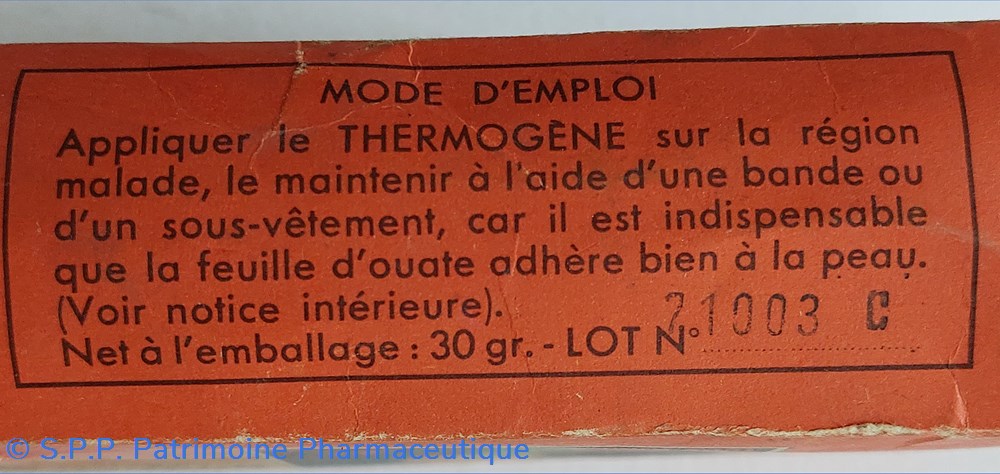 Le THERMOGÈNE Ouate 3 science le thermogene ouate