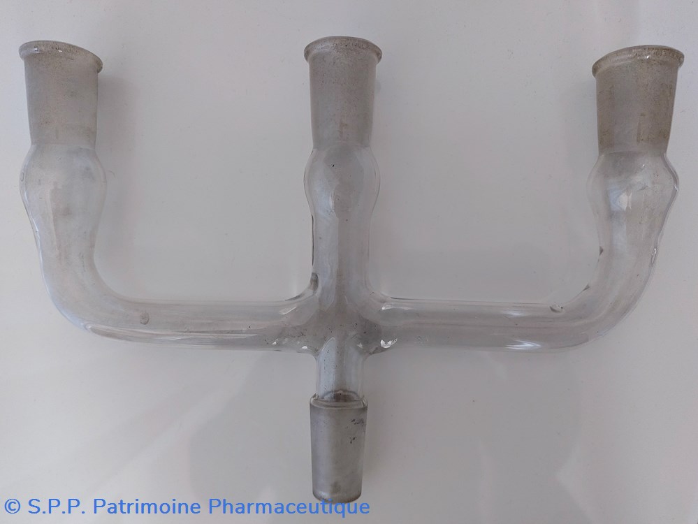 science pharmacie adaptateur de distillation 3 entrees 1 sortie