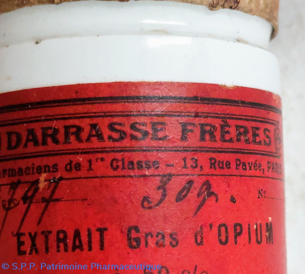 EXTRAIT GRAS D'OPIUM à 50% 5 science pharmacie extrait gras opium a 50