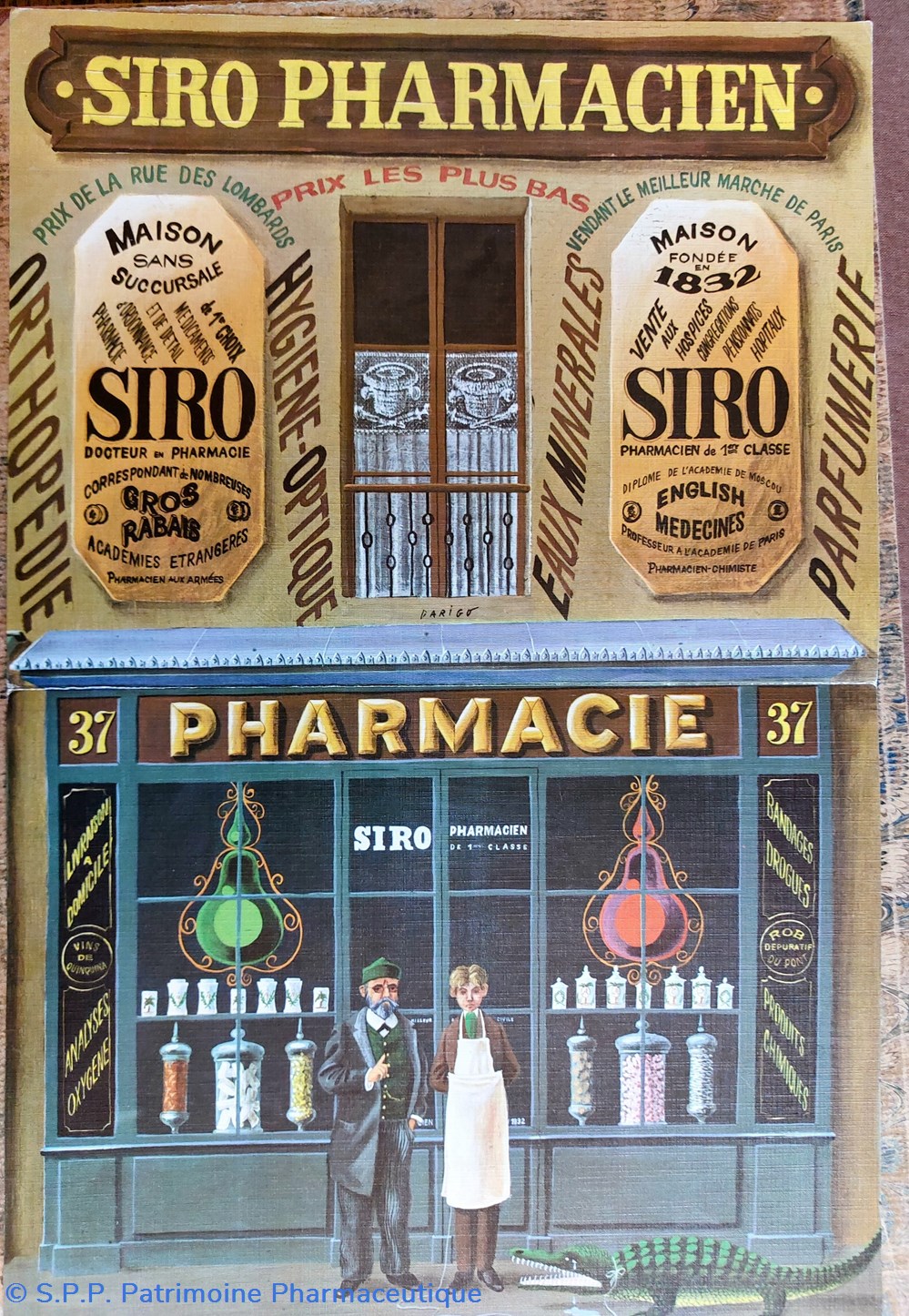 Pharmacie du XIX Siècle / Lab ROUSSEL n11 science pharmacie du xix siecle lab roussel n11