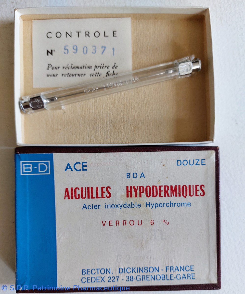 science pharmacie aiguilles hypodermiques becton dickinson