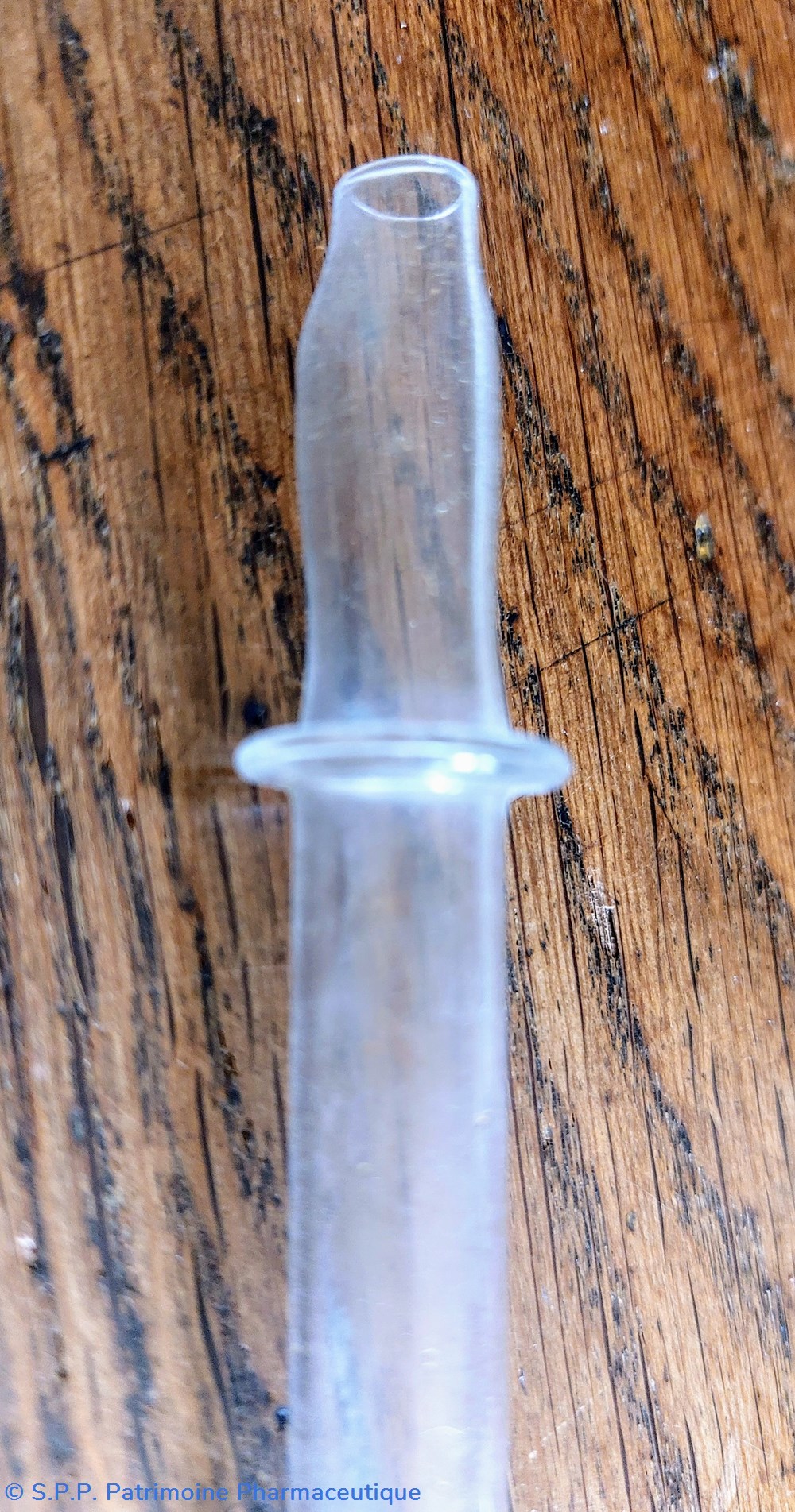Tube en verre aplati à une extrémité 20cm 2 science pharmacie tube en verre aplati a une extremite 20cm
