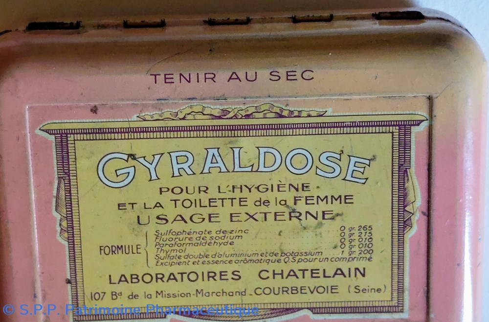 science pharmacie gyraldose hygiene feminine