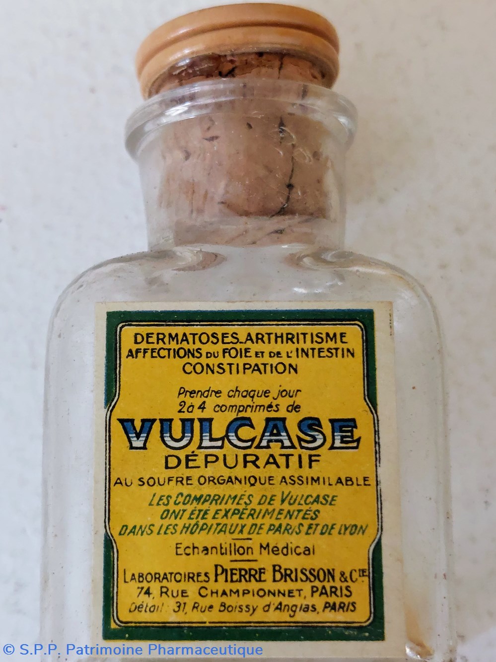 science pharmacie vulcase depuratif dragees lab p brisson