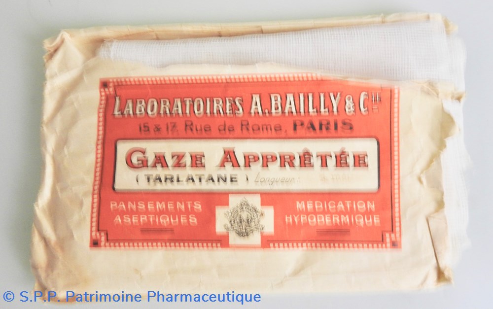 GAZE APPRÊTÉE 4 science pharmacie gaze appretee