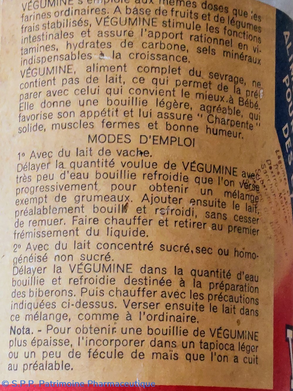 science pharmacie vegumine wander aliment enfant vitamine
