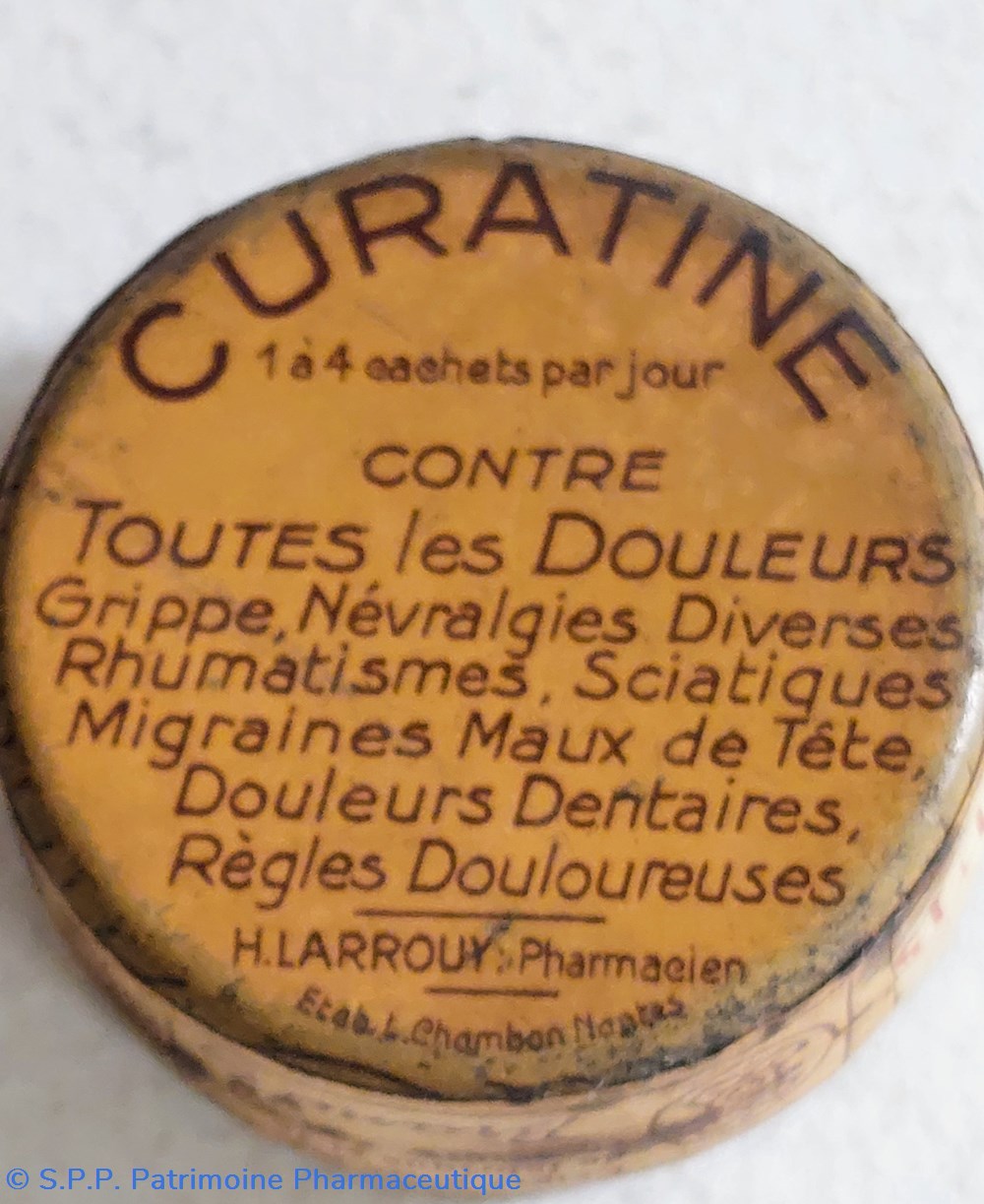 CURATINE Brunet - Cachets pour douleurs 2 science pharmacie curatine brunet cachets pour douleurs
