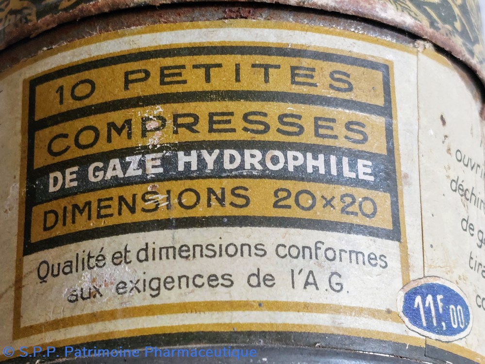 science pharmacie pansements sterilises meram 10 compresses