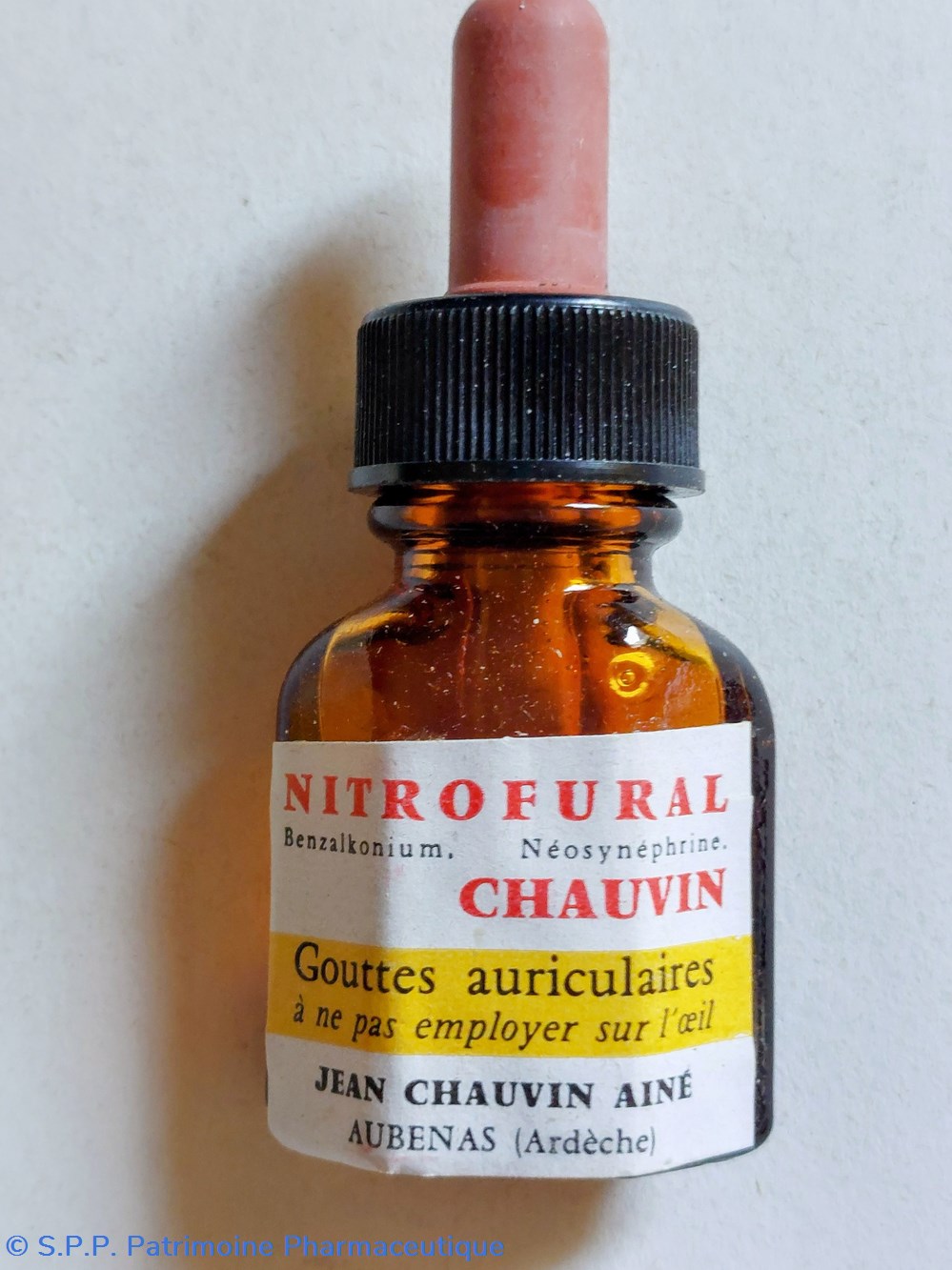 NITROFURAL Chauvin - gouttes auriculaires 6 science pharmacie nitrofural chauvin gouttes auriculaires