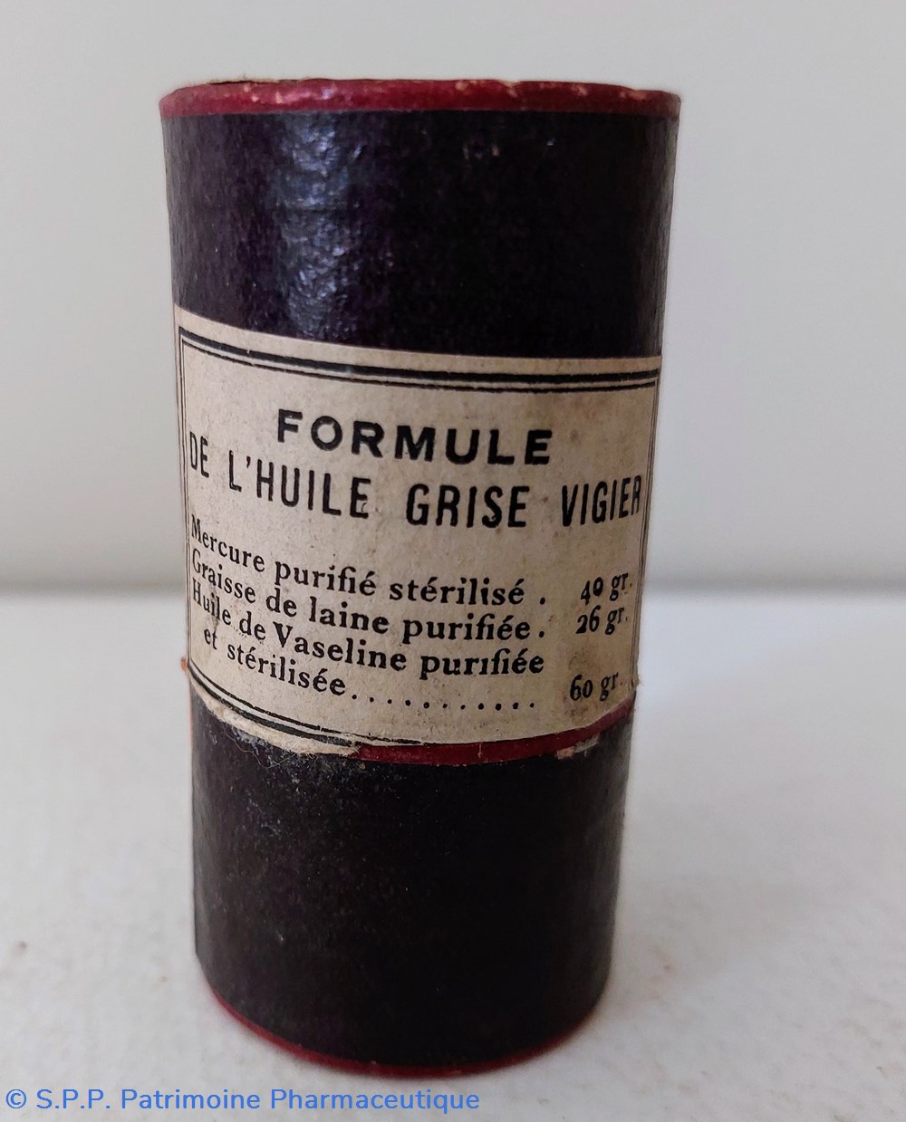 HUILE GRISE VIGIER Pour injections science pharmacie huile grise vigier pour injections