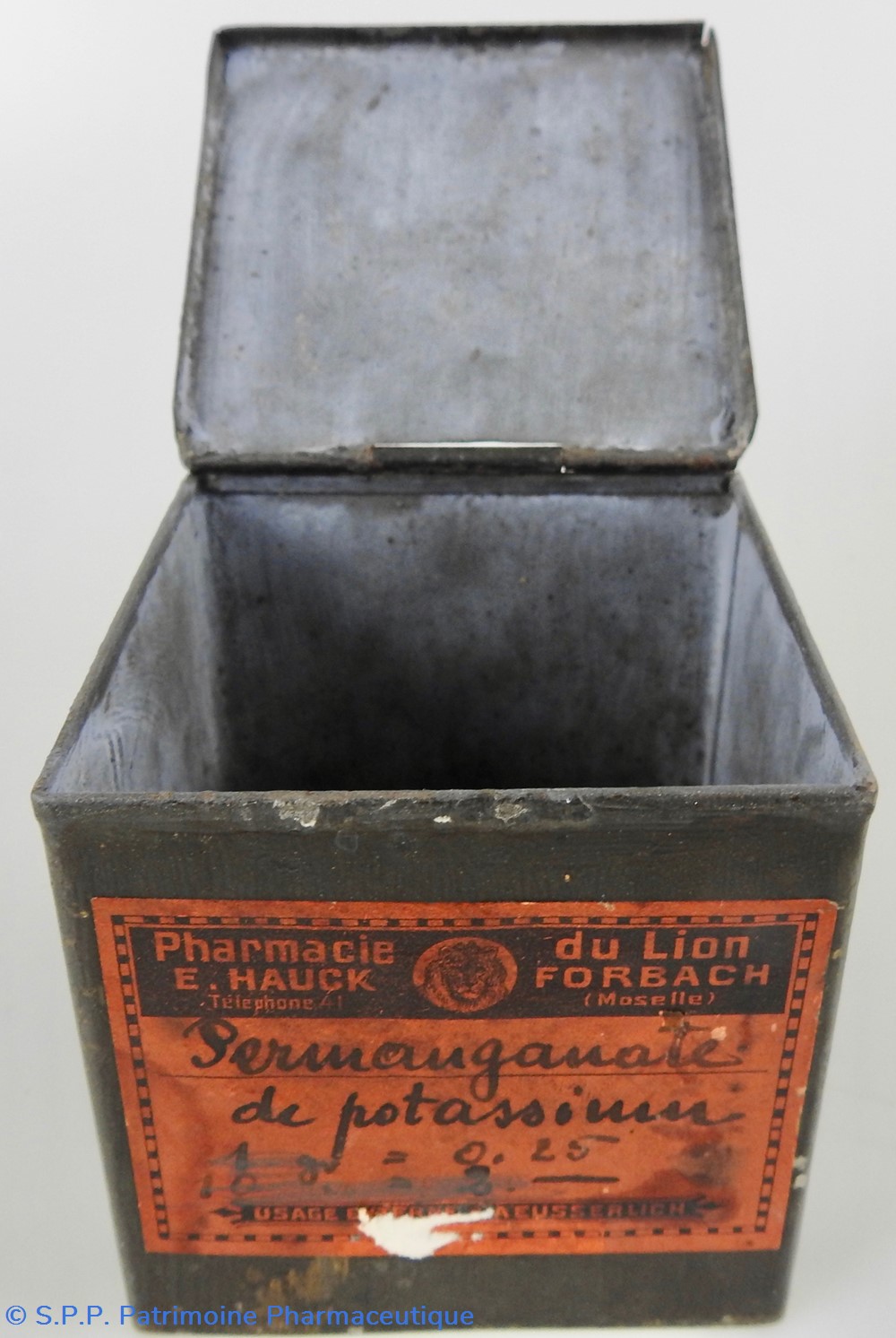 science pharmacie permanganate de potassium