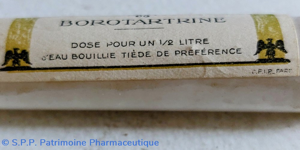 science pharmacie sel imperial borotartrine