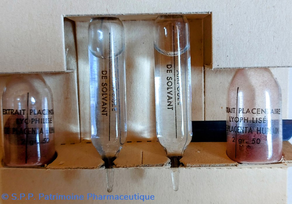 science pharmacie extrait placentaire lyophilise 4 ampoules