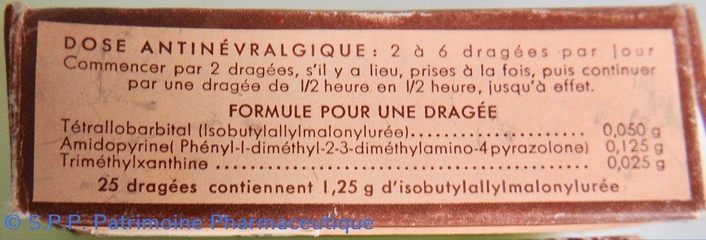 science pharmacie optalidon 25 dragees sandoz