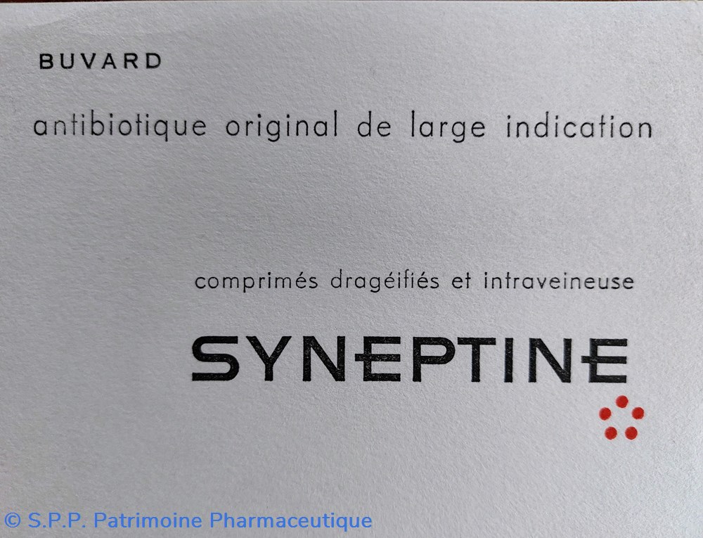 science pharmacie syneptine antibiotique toraude
